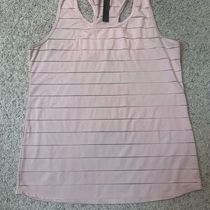 RBX Women's Pink Racerback Tank Top Stretch Breathable Lightweight Size L